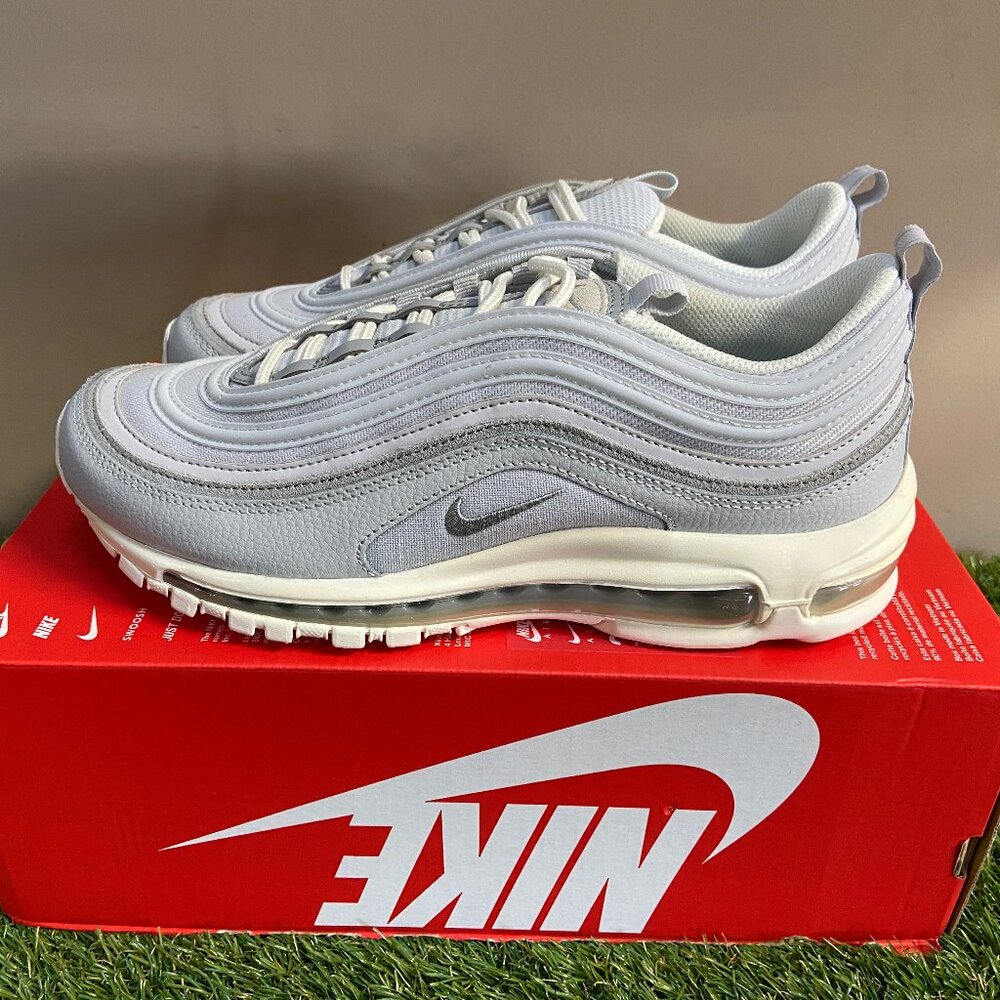 Nike Air Max 97 SE Men's Shoes Pure Platinum/Wolf Grey DZ2629-001 Size 8.5 NEW